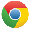 Logo des Google Chrome Browsers