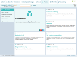 Grafik Lagereinrichtung in handwerk-industrie.com